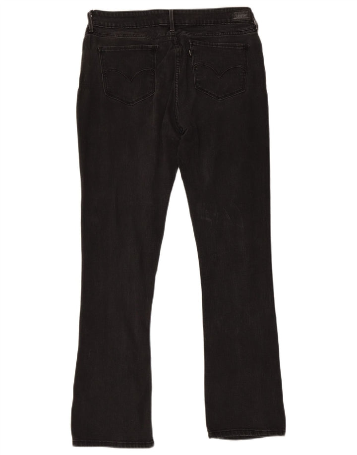 Levi's Legging Bootcut Jeans til kvinder W32 L32 sort bomuld