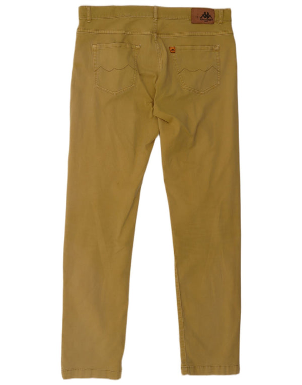 Kappa Mens Slim Jeans W38 L35 Green Cotton