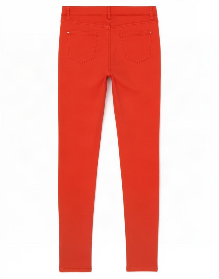 Massimo Dutti Dame Skinny Jeans EU 40 Medium W30 L29 Rød