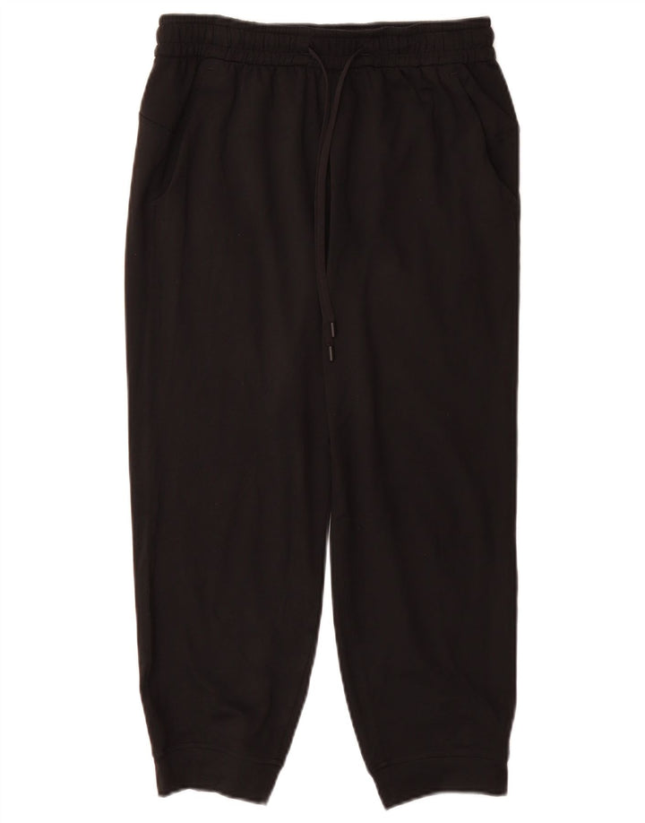 LULULEMON Womens Crop Tracksuit Trousers Joggers US 4 Small  Black