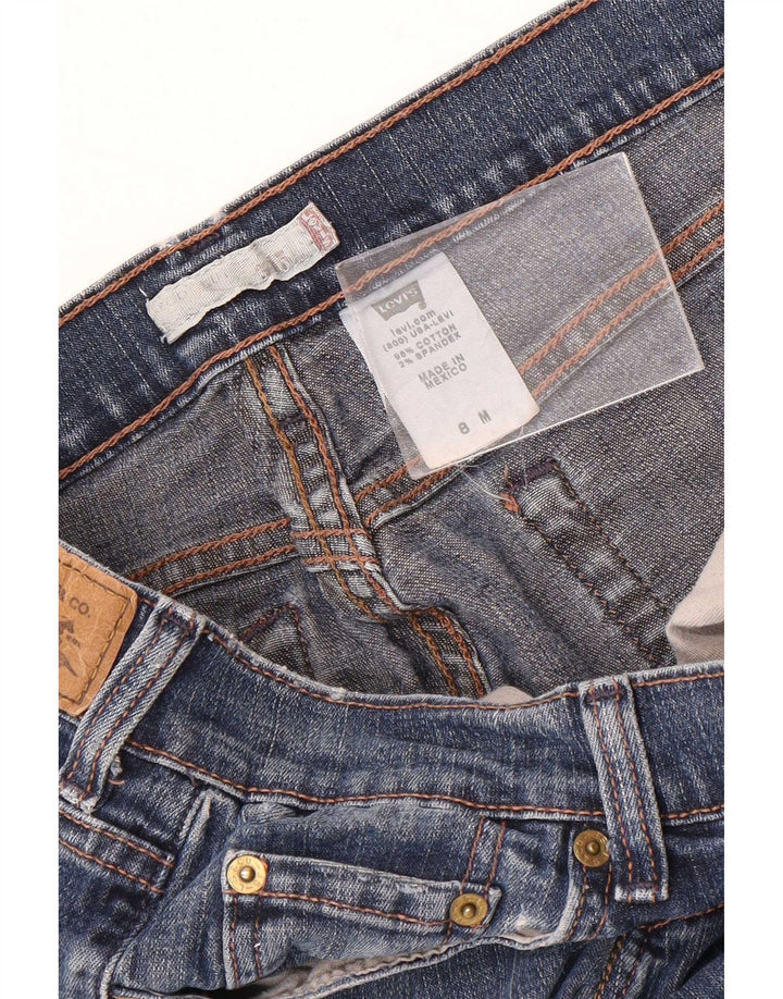 Levi's Dame 515 Bootcut Jeans US 8 Medium W30 L31 Blå Bomuld
