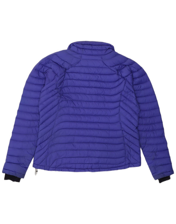 Columbia Womens Omni-Heat Polstret Jakke UK 18 XL Blå Nylon