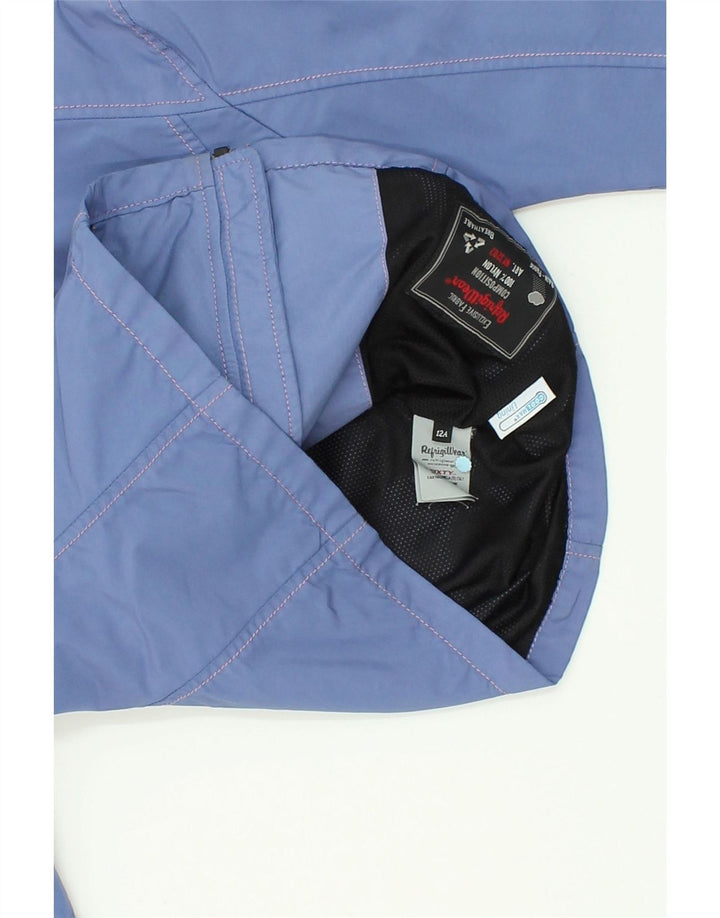 REFRIGIWEAR Girls Bomber Jacket 11-12 Years Blue Nylon Vintage Refrigiwear and Second-Hand Refrigiwear from Messina Hembry 