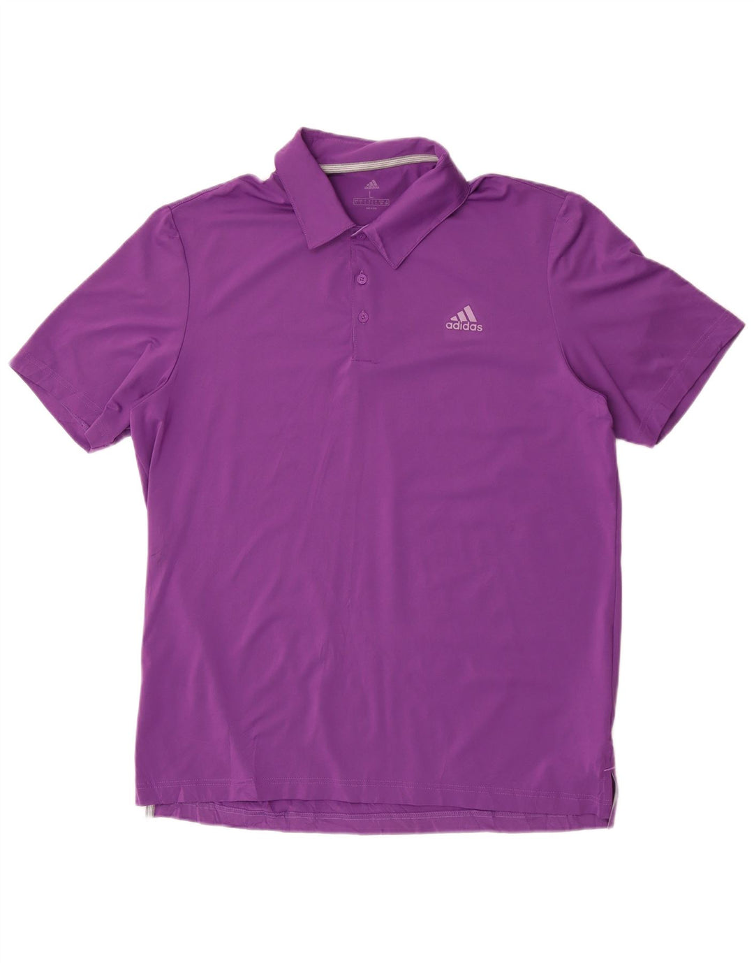 Adidas Poloskjorte til mænd Stor lilla polyester