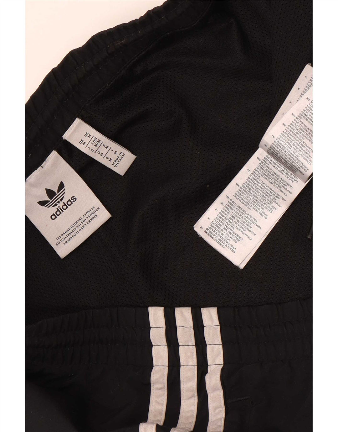 Adidas Træningsdragt til mænd Joggers Medium Sort Colourblock Polyester