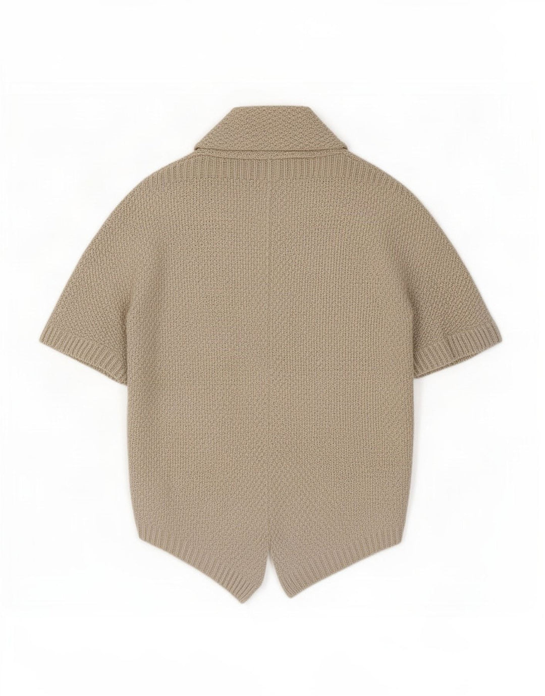 Zara Dame Oversized Kortærmet Åben Cardigan Sweater UK 14 Medium Beige