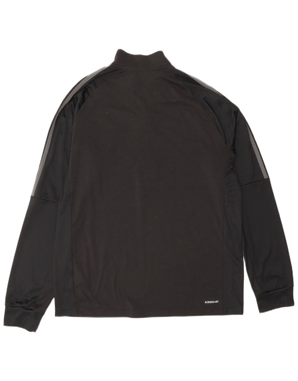 Adidas Herre Pullover Træningsdragt Top Stor Sort Polyester