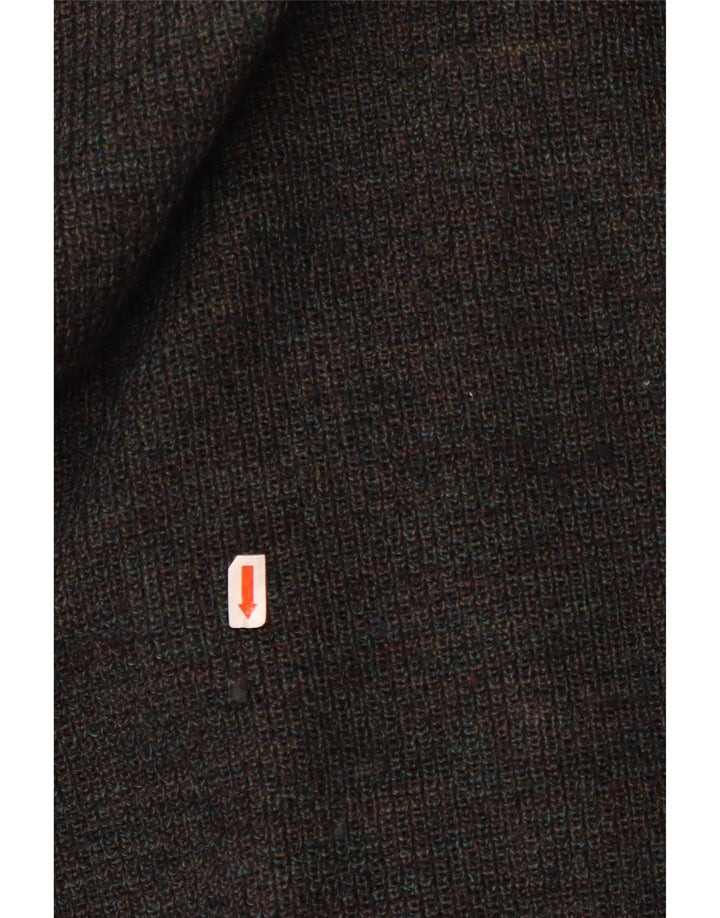 Marz Herre dobbeltradet cardigan sweater EU 52 Large Grey Flecked Wool