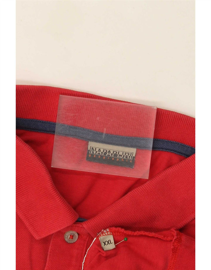 Napapijri Herre Polo Shirt 2XL Rød