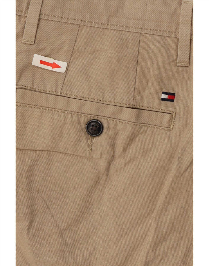 Tommy Hilfiger Herre Chino Shorts Medium W32 Beige Bomuld