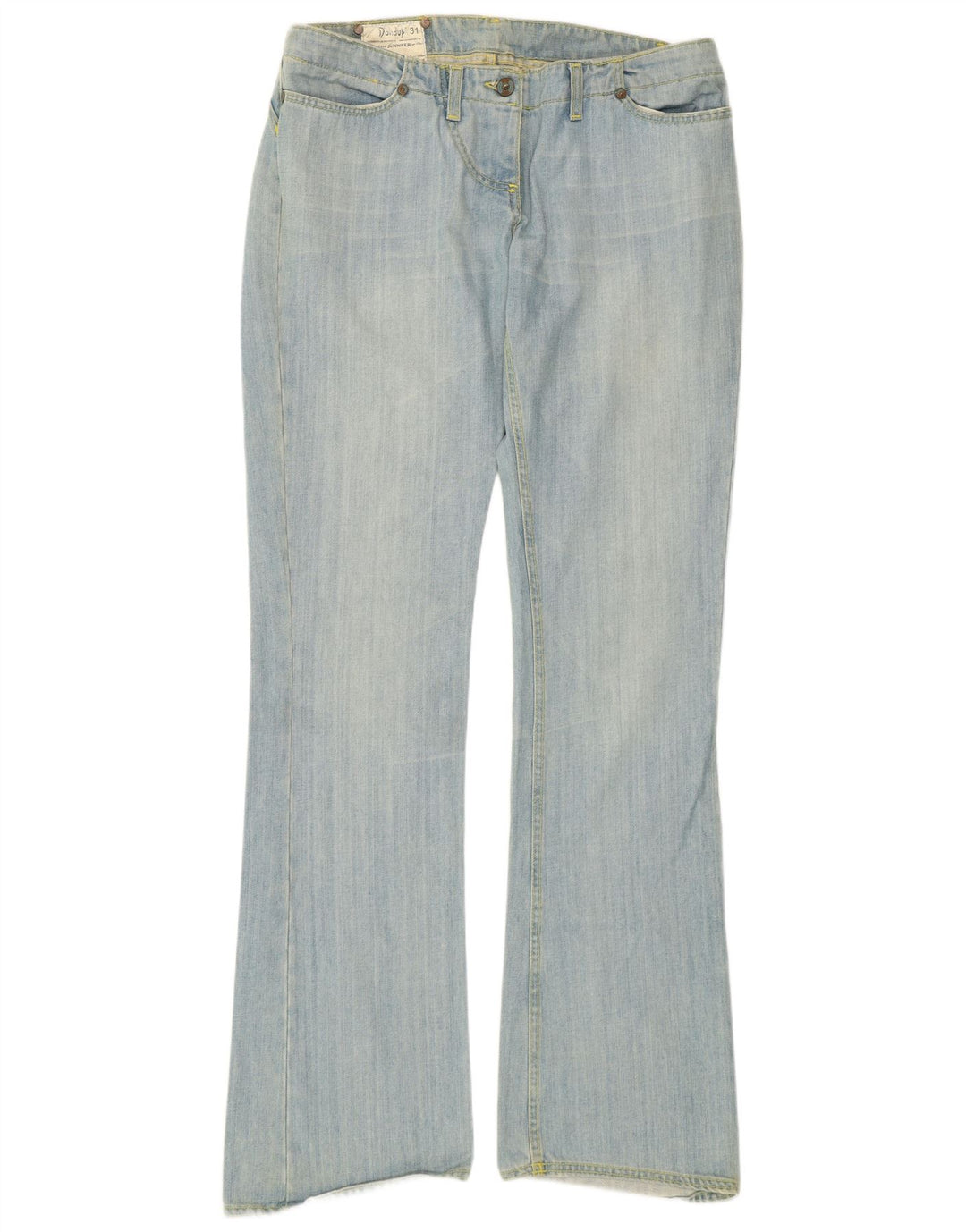 Dondup Dame Bootcut Jeans W31 L34 Blå Bomuld