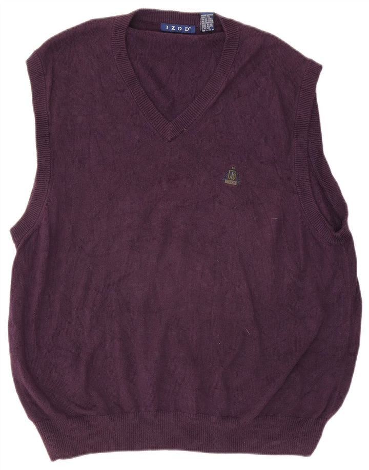 Izod Herrevest Tank Top Stor Lilla Bomuld