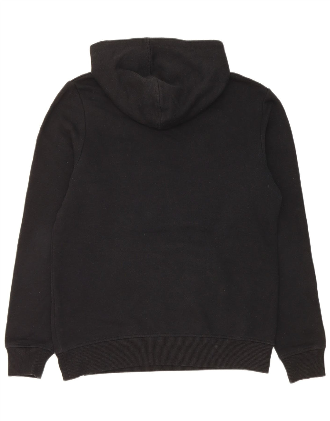 Jack & Jones Herre lynlåshals Grafisk hættetrøje Jumper Medium Sort Polyester