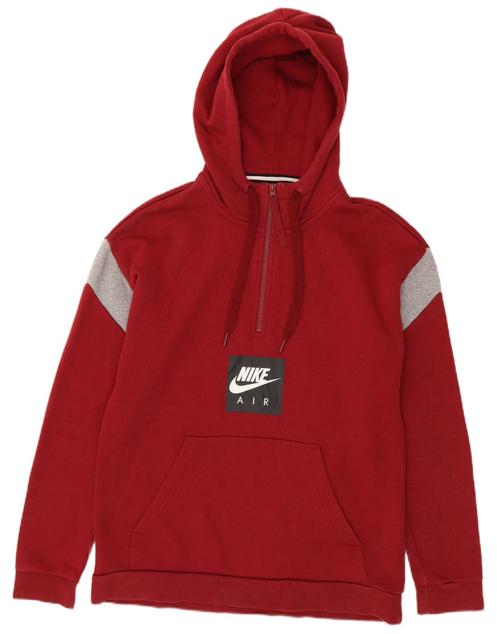 Nike Herre hættetrøje Jumper Medium Rød Bomuld