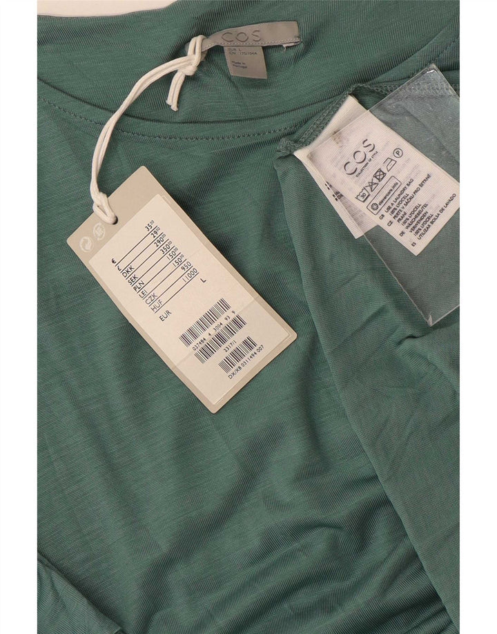 Cos Dame teltkjole UK 16 Large Green Lyocell
