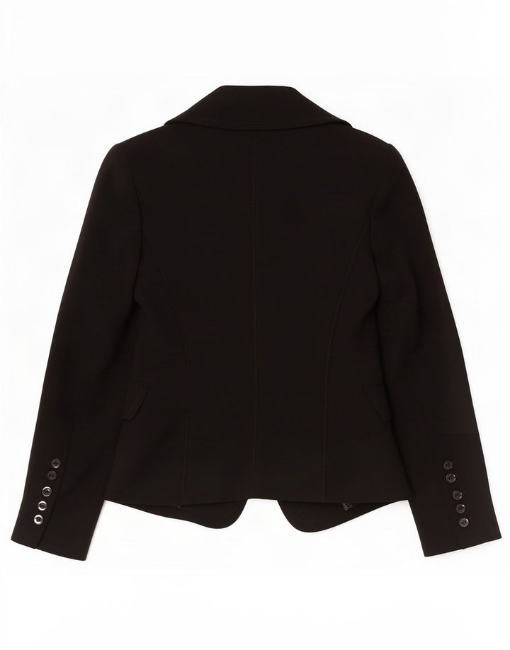 Zara Dame 1-knaps blazerjakke EU 36 XS Sort