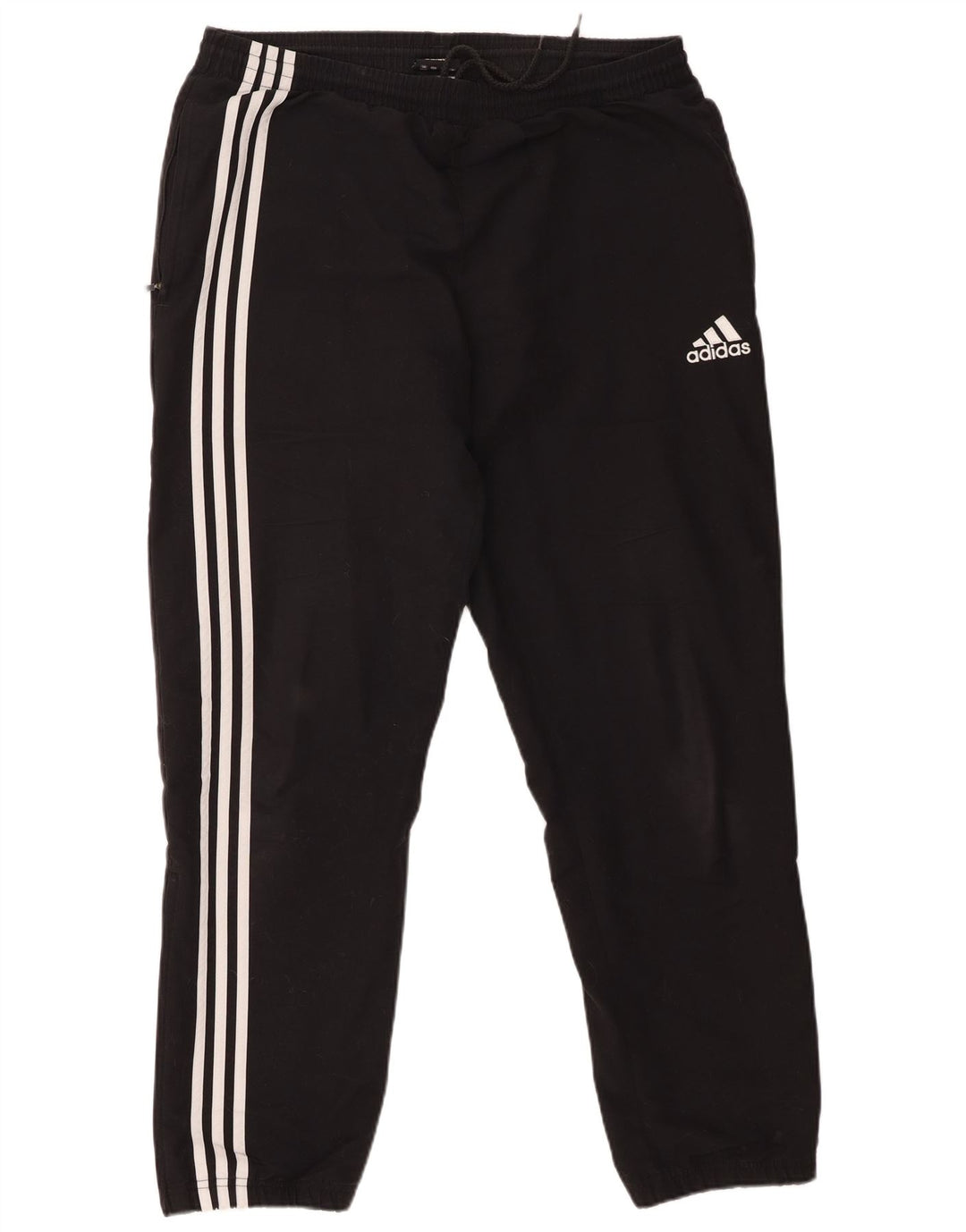 Adidas Træningsdragt til mænd Joggers UK 40/42 Medium Sort Polyester