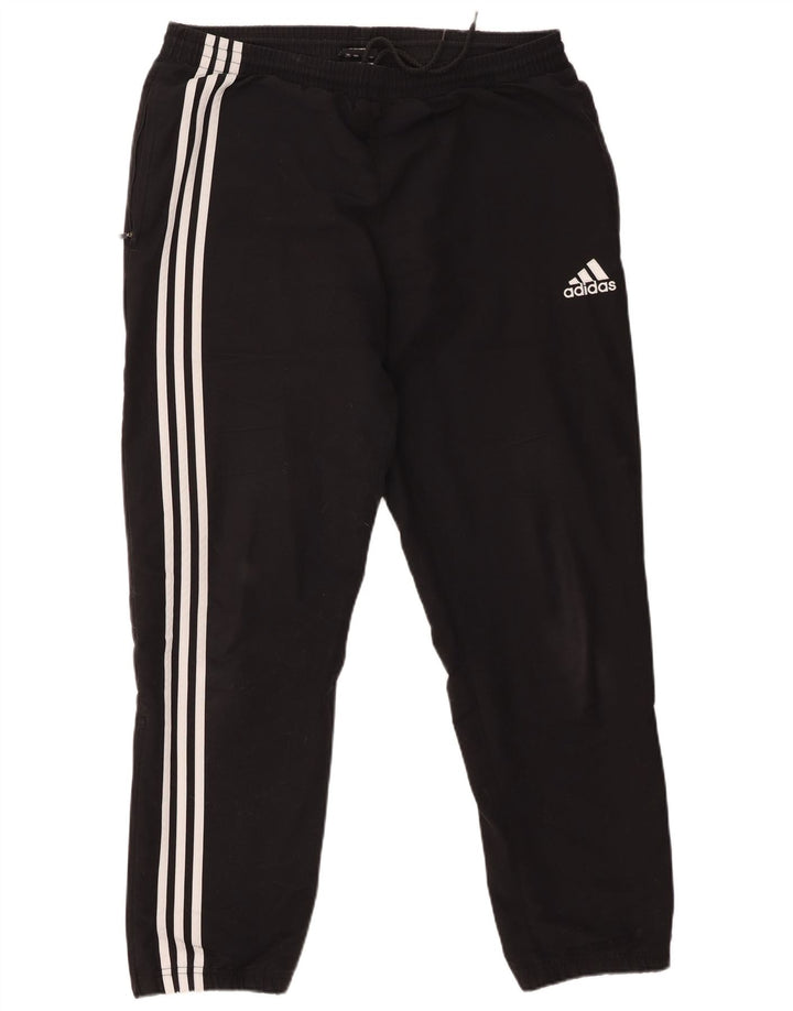 Adidas Træningsdragt til mænd Joggers UK 40/42 Medium Sort Polyester