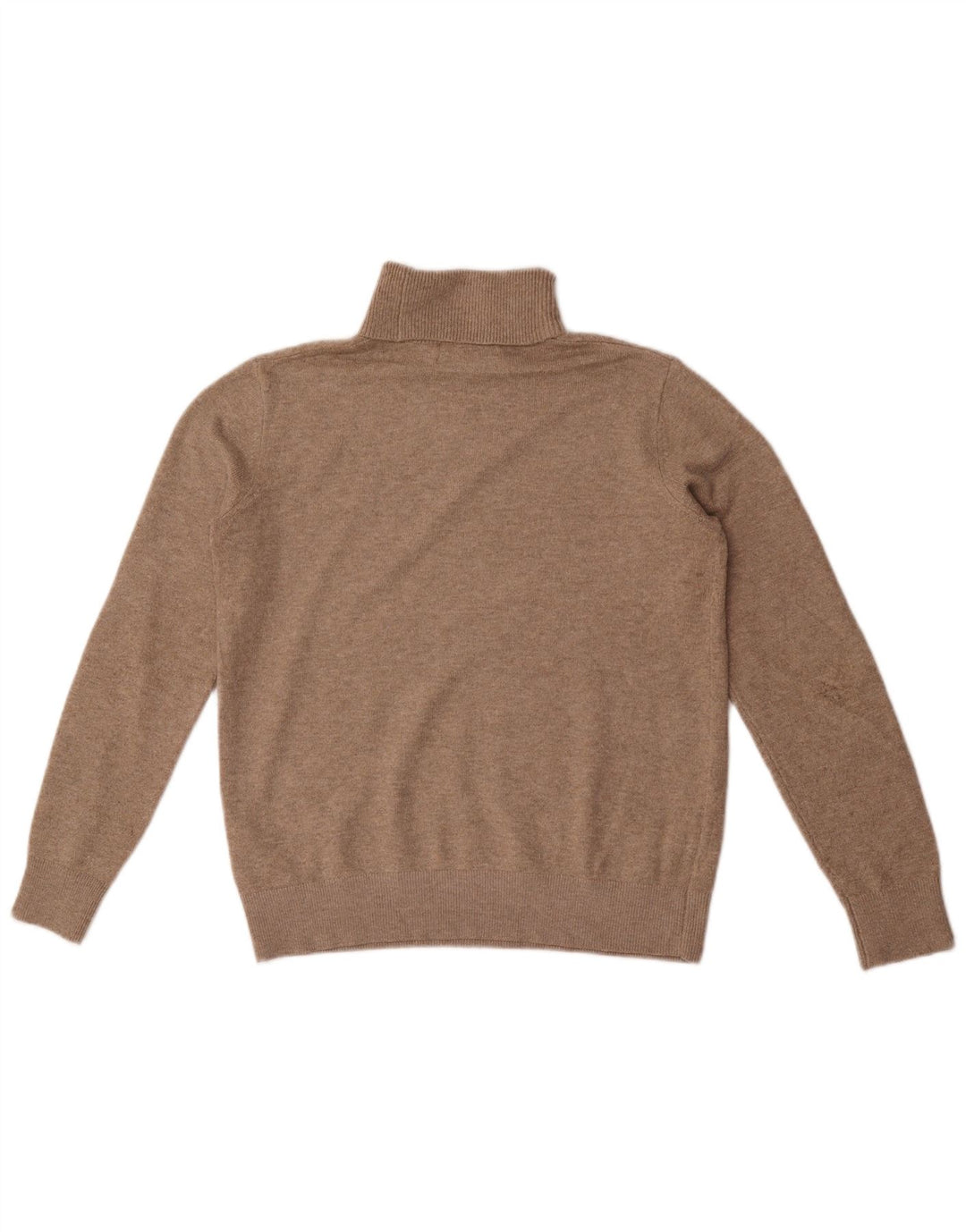Marks & Spencer Dame Oversized rullehals sweater UK 6 XS Beige