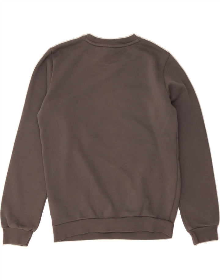 PUMA Boys Graphic Sweatshirt Jumper 13-14 Years XL  Grey Cotton Vintage Puma and Second-Hand Puma from Messina Hembry 