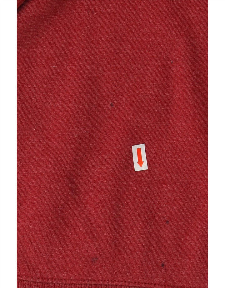 VANS Sweatshirt til mænd Lille rød Colourblock Bomuld