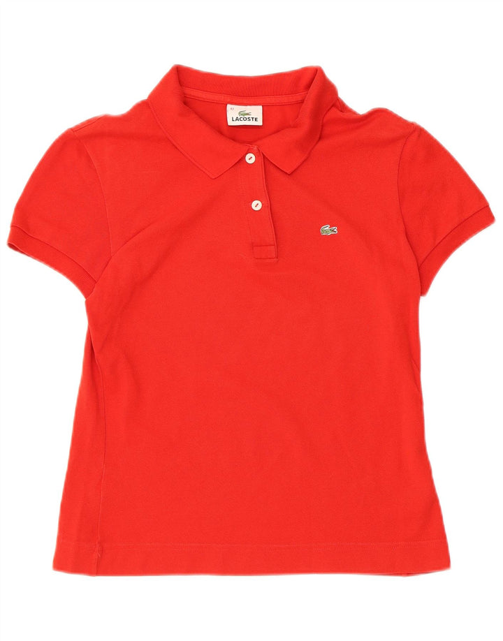 Lacoste Dame Polo Shirt Str. 42 Large Rød