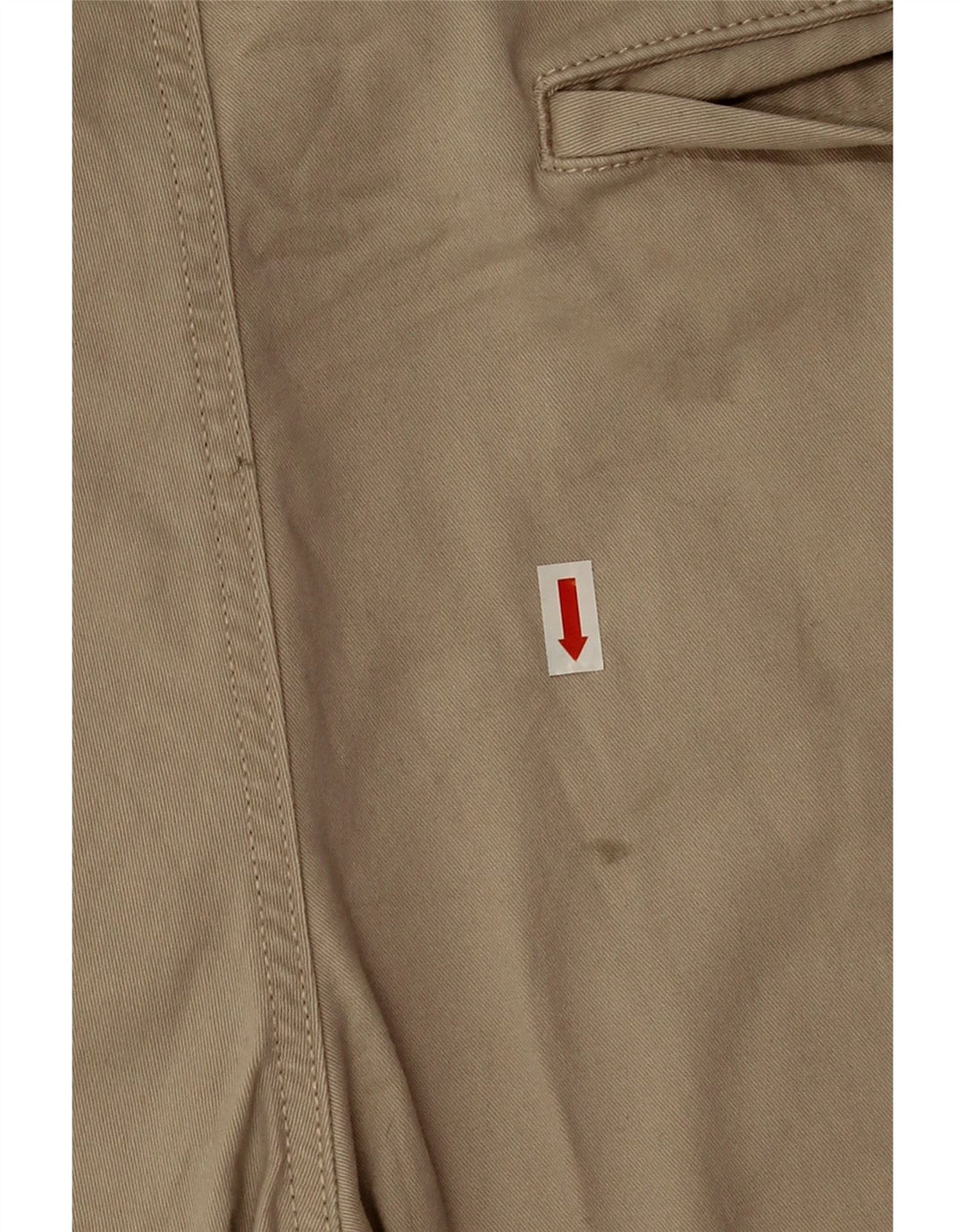 Tommy Hilfiger Herre Chino Shorts W29 Små Beige Bomuld