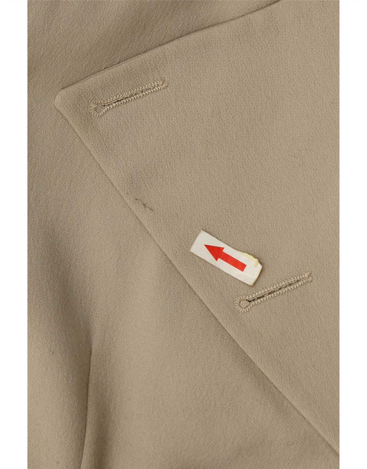 Sport Staff Dame Dobbeltradet Blazer Jacket IT 46 Stor Beige