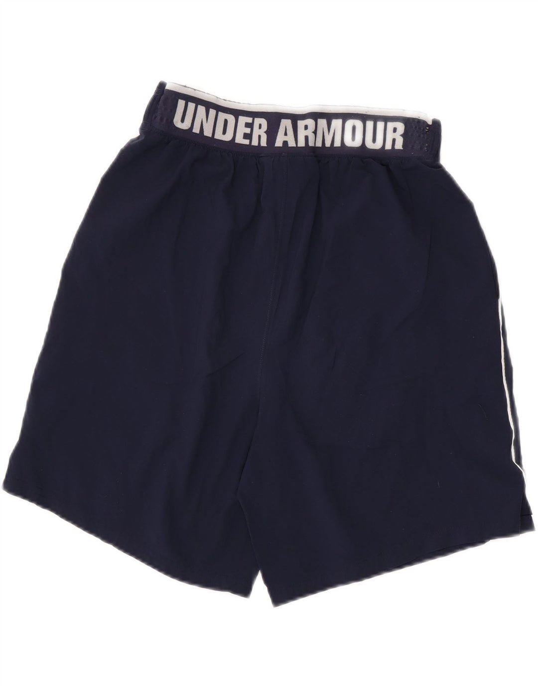 Under Armour Herre Heat Gear Graphic Sports Shorts Medium Navy Blue Polyester