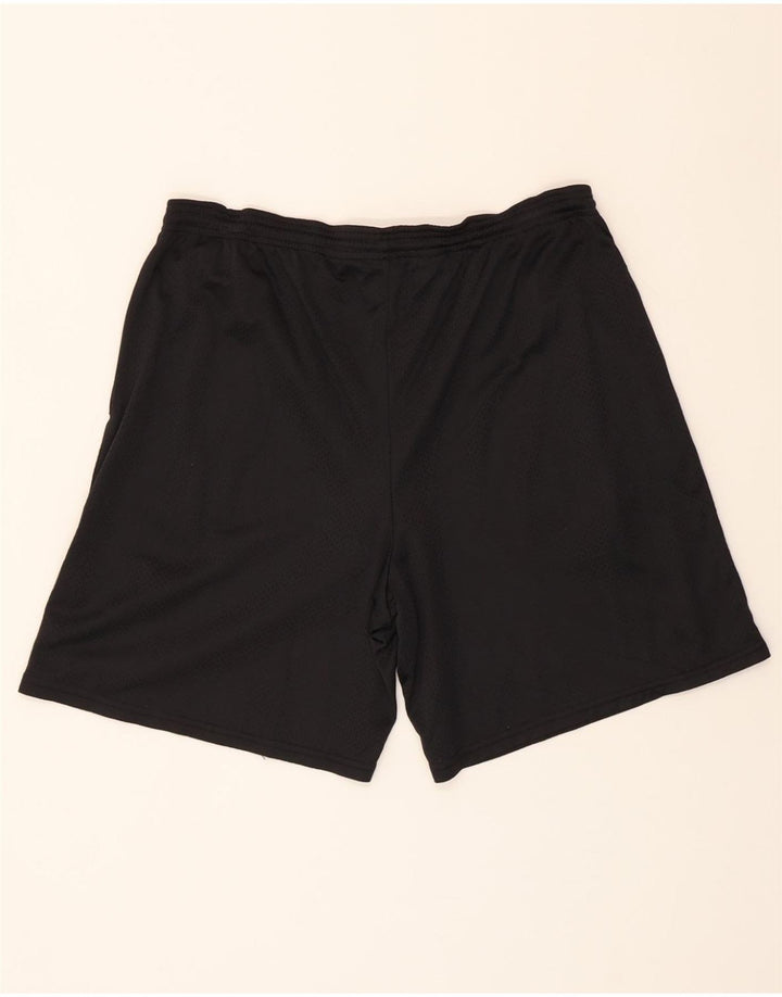 RUSSELL ATHLETIC Mens Sport Shorts Medium  Black Nylon Vintage Russell Athletic and Second-Hand Russell Athletic from Messina Hembry 