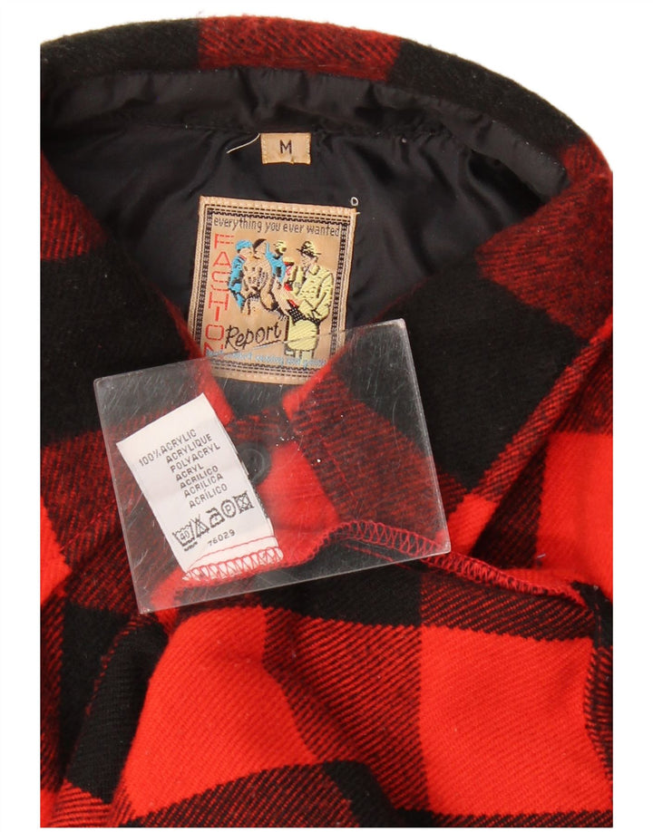 Rapport Herre Lumberjack Flanell Shirt Medium Red Gingham