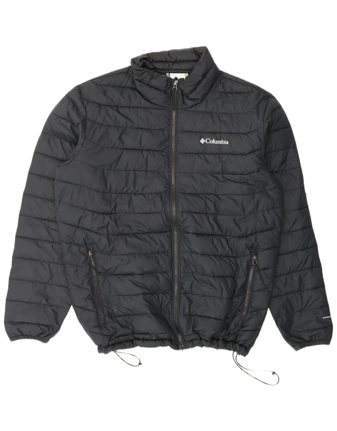 Columbia Herre Omni-Heat Polstret Jakke UK 40 Stor Sort Polyester