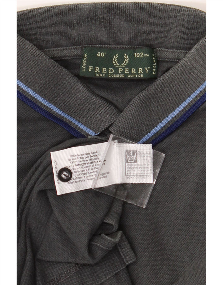 FRED PERRY Poloshirt til mænd Medium Sort Bomuld
