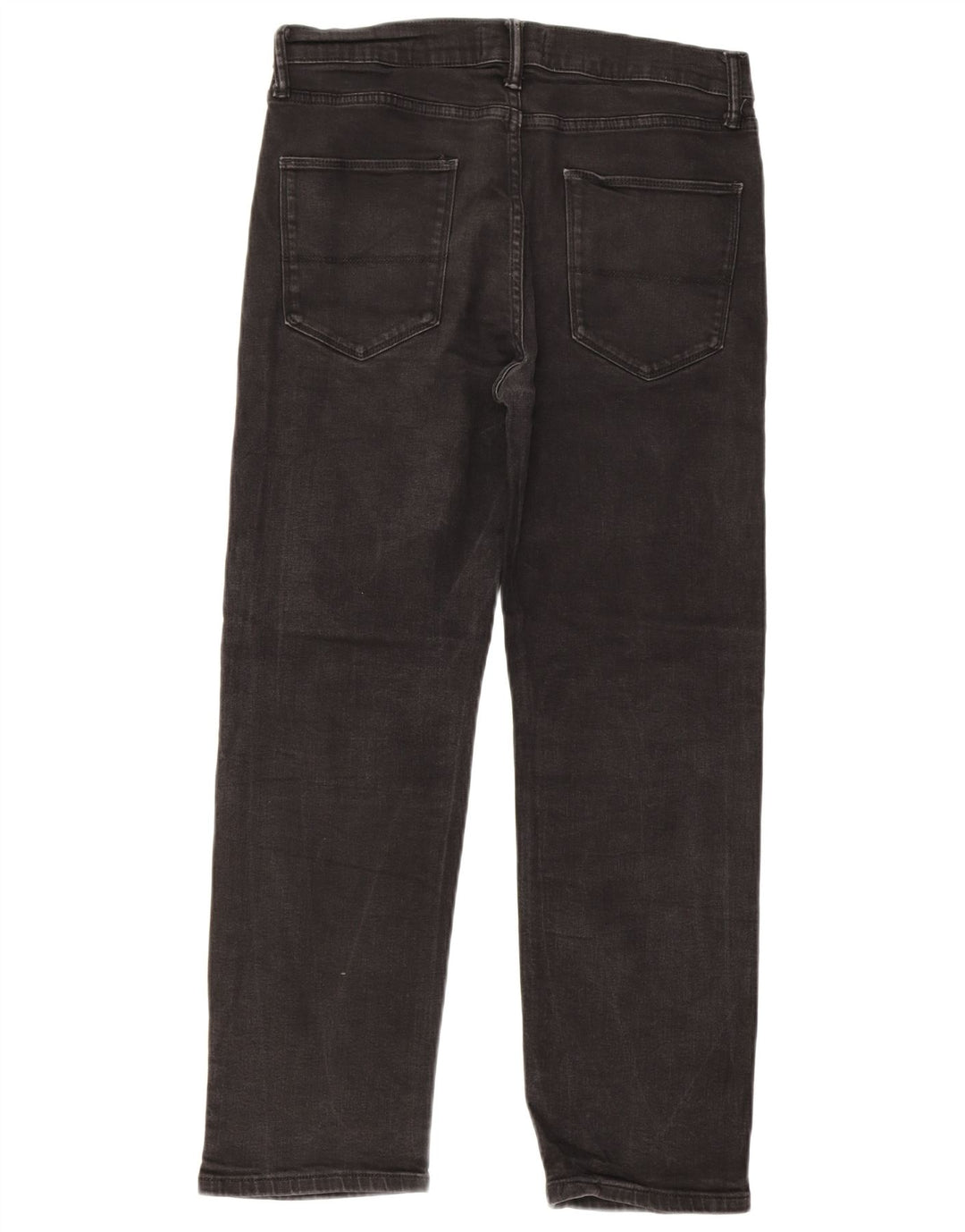 Marks & Spencer Straight Jeans til mænd W32 L29 sort bomuld