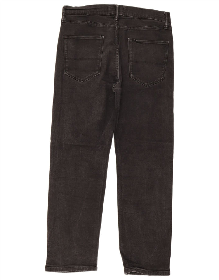 Marks & Spencer Straight Jeans til mænd W32 L29 sort bomuld