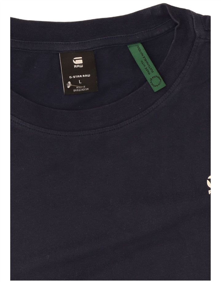 G-Star Herre T-Shirt Top Stor Marineblå