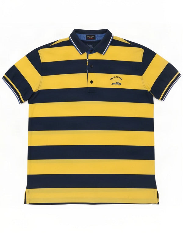 Paul & Shark Herre poloshirt 2XL Gulstribet bomuld