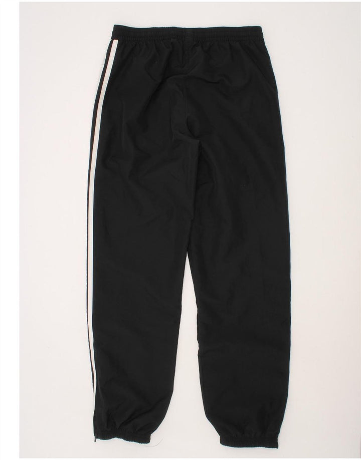 ADIDAS Boys Tracksuit Trousers Joggers 11-12 Years Black Polyester Vintage Adidas and Second-Hand Adidas from Messina Hembry 