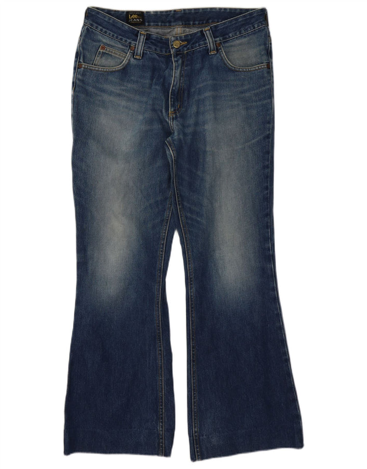 Lee Dame Flared Jeans W32 L29 Blå Bomuld