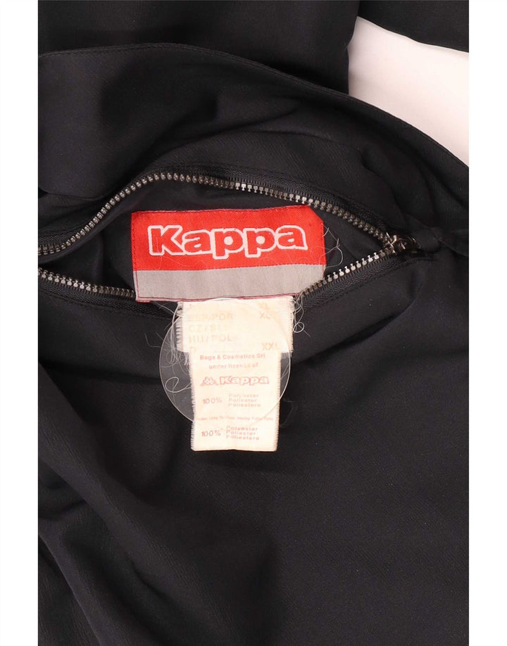 Kappa Vendbar Herrejakke UK 42 XL Sort Polyester