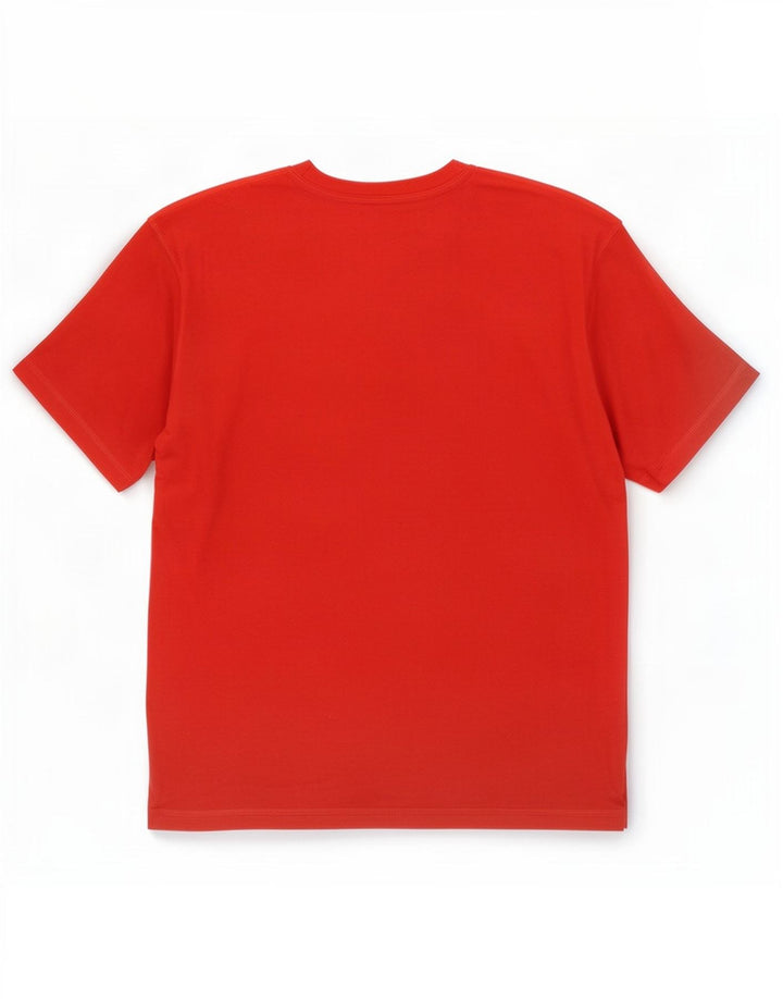 Marlboro Classics Herre Grafisk T-Shirt Top Stor Rød Bomuld