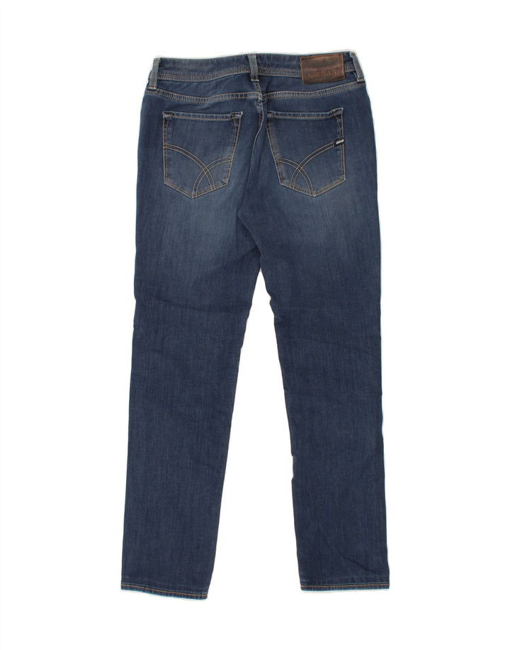 GAS Womens Slim Jeans W31 L27  Blue Cotton Vintage Gas and Second-Hand Gas from Messina Hembry 