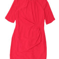 Whistles Womens Sheath Dress UK 12 Medium Rød Polyester