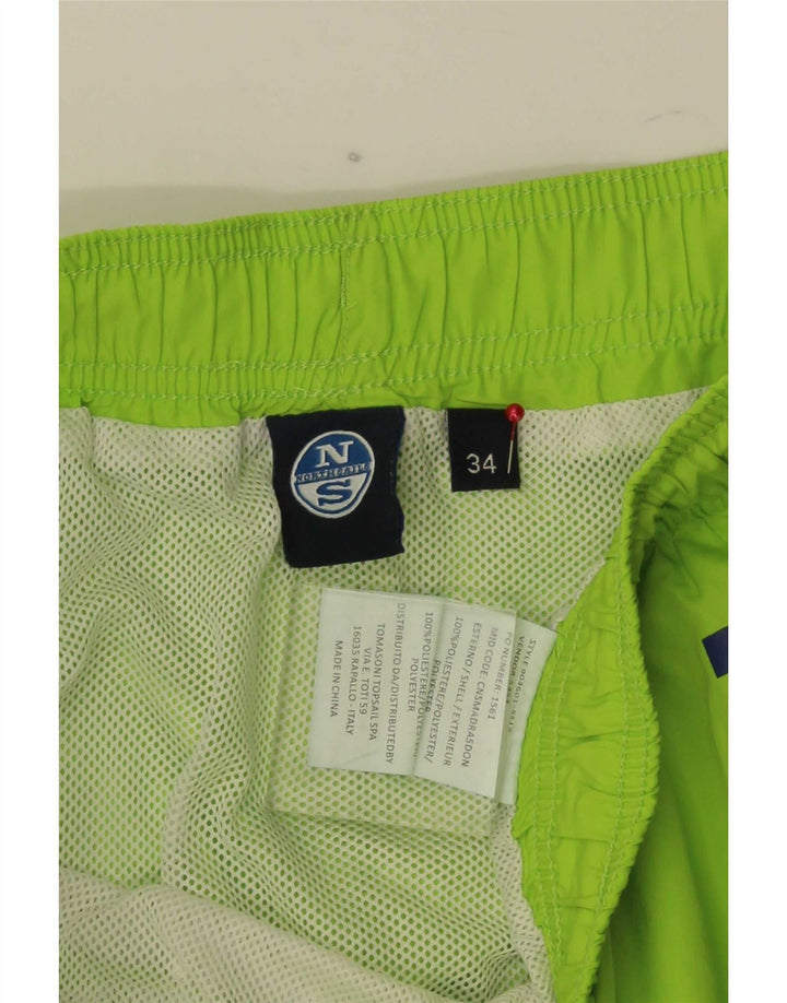 North Sails Herre Grafiske Badeshorts Stor Grøn Polyester