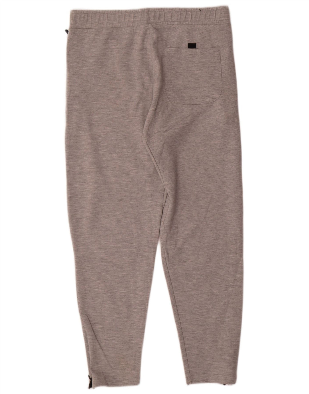 Zara Træningsdragtsbukser til kvinder UK 14 Large Grå Colourblock Polyester