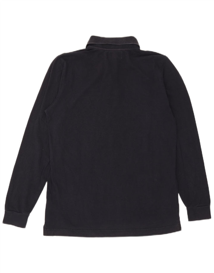 Kappa langærmet poloshirt til mænd Medium marineblå bomuld