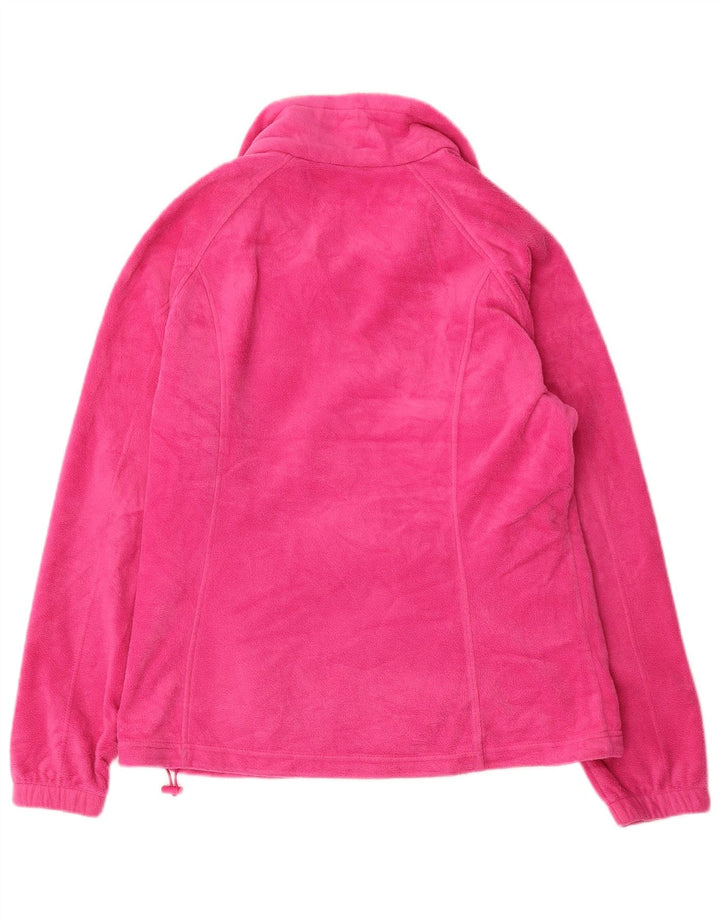 COLUMBIA Fleecejakke til kvinder UK 16 Large Pink Polyester