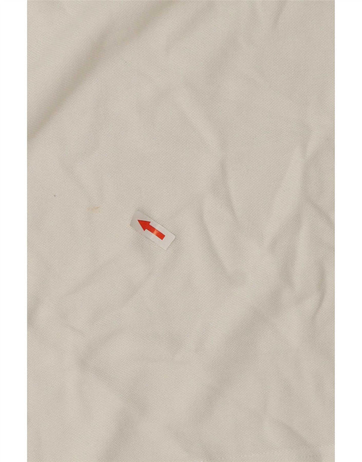 Benetton Herre Polo Shirt Medium White