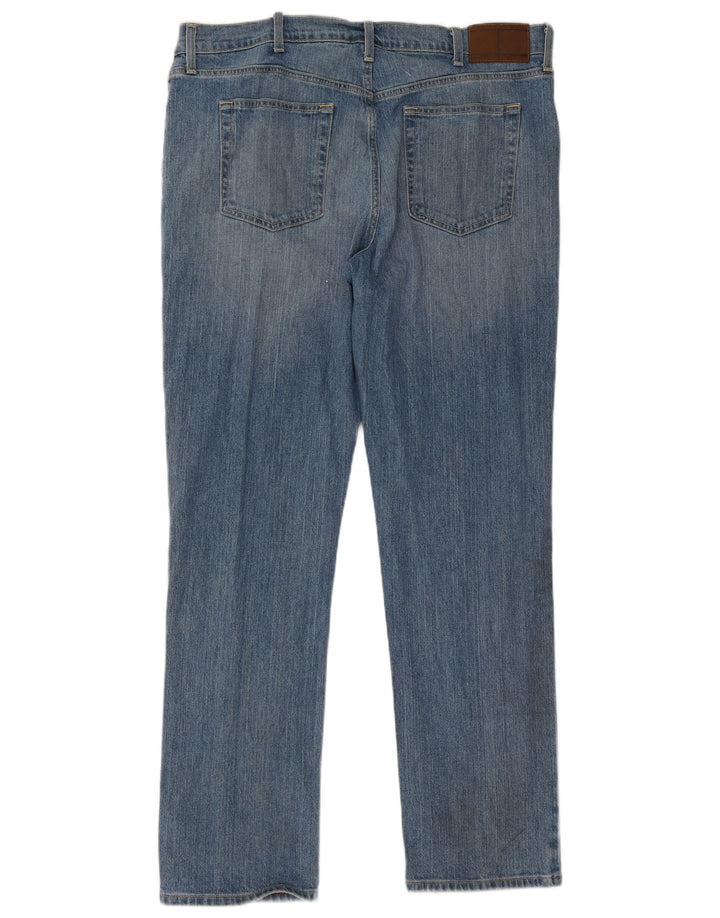 Tommy Hilfiger Straight Jeans til mænd W38 L34 Blå Bomuld