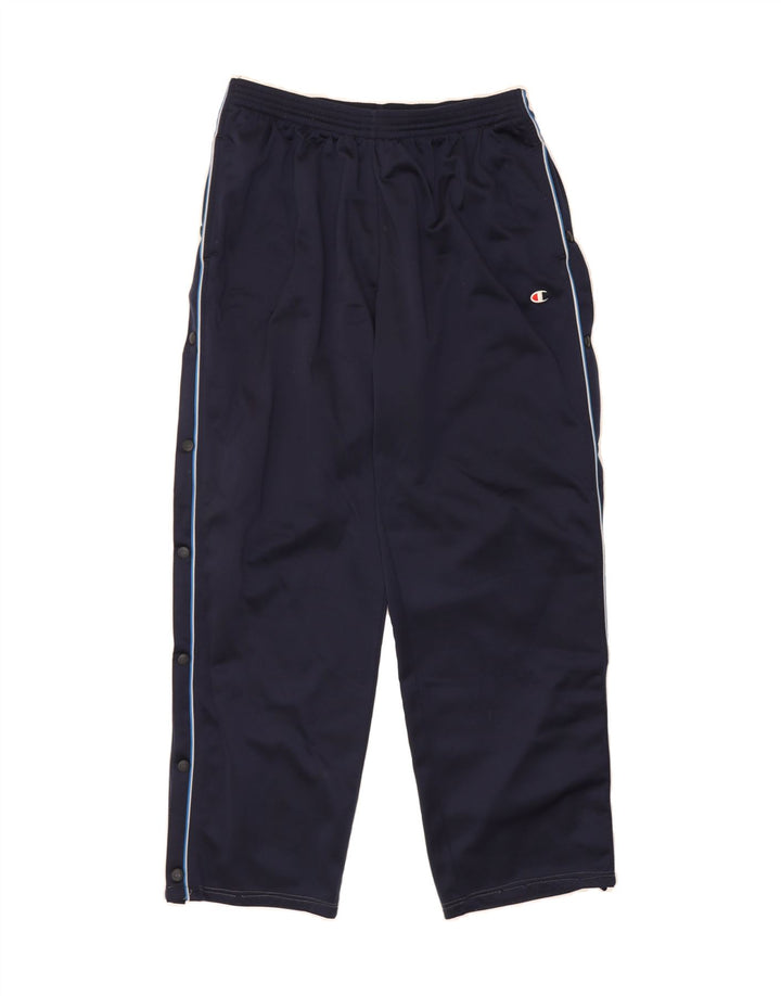 CHAMPION Mens Tracksuit Trousers XL  Navy Blue Polyester Vintage Champion and Second-Hand Champion from Messina Hembry 
